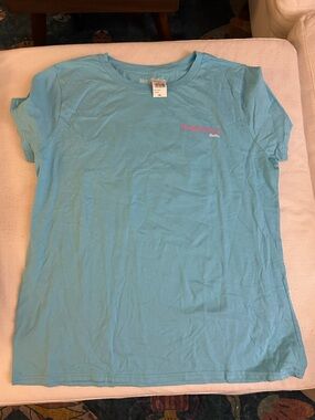 Margaritaville Light Blue Short Sleeve Logo Tee